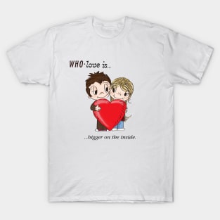 Who Love Is... Bigger on the Inside T-Shirt